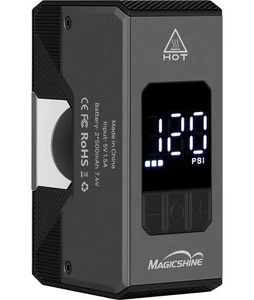 Minipompa elettrica Airro con manometro digitale integrato 8 Bar / 120 PSI - Picture 1 of 1