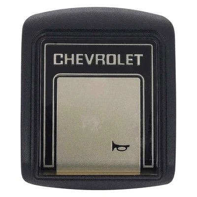 For Chevy R2500 Suburban 89-91 Horn Cap for Deluxe Steering Wheel Black & Foto 1 de 4