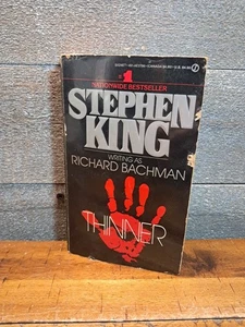 Stephen King As Richard Bachman Thinner First Signet Print 1985 - Picture 1 of 9