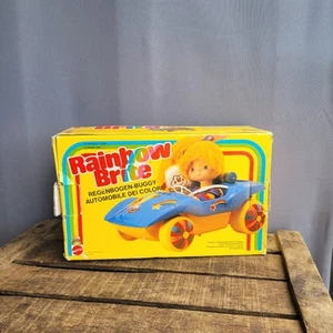Rainbow Brite 1985 caja de coche solo en caja - Imagen 1 de 8