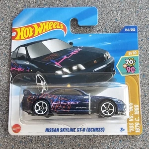 Hot Wheels Nissan Skyline GT-R BCNR33 R33 - Alt Farbe Blau Lila Brandneu - Bild 1 von 3