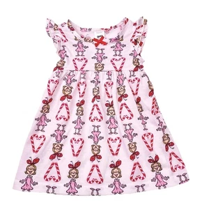 Hanna Andersson DR SEUSS GRINCH Cindy Lou Zuckerstange Nachthemd Weihnachten 2T - Bild 1 von 12