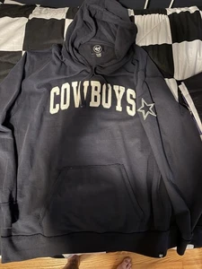Dallas Cowboys Sudadera con Capucha Para Hombres Adultos XXL Pullover Sudadera 47 Marca NFL Fútbol - Imagen 1 de 3