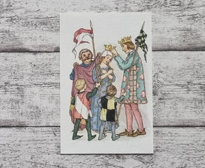 Rumpelstilzchen Prinz Märchenwelt Grimm Kölln 1980/90er Sammelbild Reklame Deko - Picture 1 of 2