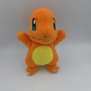 Pokemon Charmander 8" Plush Figure Official TOMY Toys Stuffed Animal - Picture 1 of 8