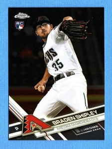 2017 Topps Chrome #51 Braden Shipley Arizona Diamondbacks - Picture 1 of 1