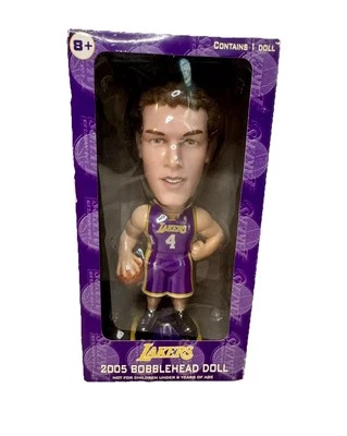 LA Lakers LUKE WALTON  Bobblehead 2005 Carl’s Jr NBA Vintage New in Box — 第 1/4 张图片