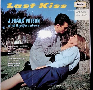 J FRANK WILSON Last Kiss lp AUTOGRAPHED - Picture 1 of 2