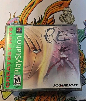 Parasite Eve [Greatest Hits] (Playstation) CIB W. Manual  - Image 1 of 4