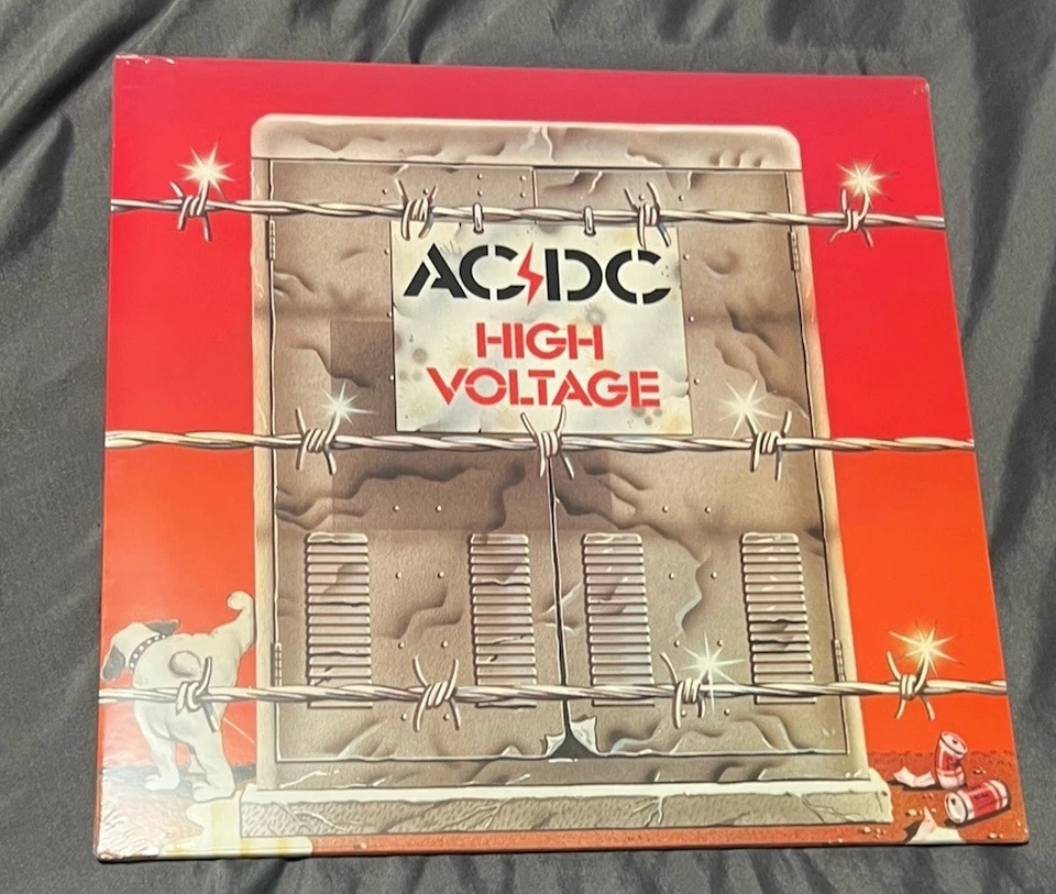 AC/DC High Voltage Vinyl LP Record OZ Blue Roo Australian Pop Up Store Reissue - image 1 of 4