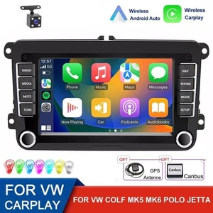 For VW Transporter T5.1 T6 Apple Carplay Car Stereo Radio Android 14 Player 32GB - Picture 1 of 21