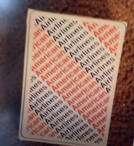 Vintage American Airlines Playing Cards US Playing Card Co SEALED - Picture 1 of 3