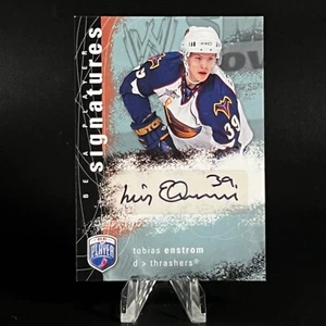 Tobias Enstrom 2007-08 UD Be a Player Signatures #S-TE Rookie RC Thrashers LOOK! - Picture 1 of 2