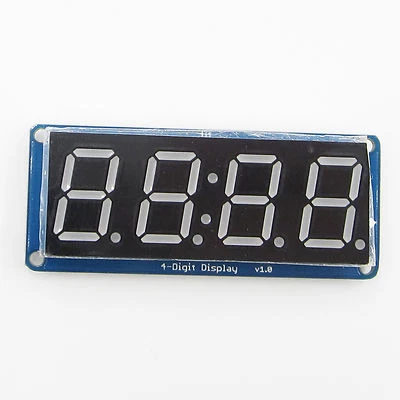0.56" LED 4-Digit Tube Display (D4056A) Module with Time Clock for Arduino - Image 1 of 4