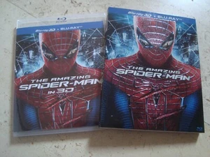THE AMAZING SPIDER-MAN rare 2 DISC 3D BR + Blu-ray FANTASTIC DEBOSSED slipcover - Picture 1 of 8