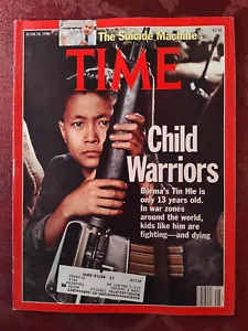 TIME Magazine June 18 1990 Child Warriors Burma Jack Kevorkian Donald Trump - Imagen 1 de 1