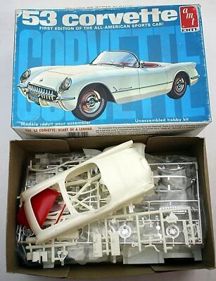 AMT/ERTL 1953 '53 Corvette 1:25 Scale Vintage Model Kit Open - image 1 of 4