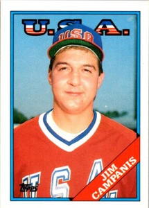 1988 Topps Traded #23T Jim Campanis USA - Picture 1 of 2