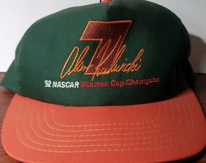 VINTAGE NASCAR WINSTON CUP SERIES RACING HAT ALAN KULWICKI CHAMPIONSHIP HAT 1992 - Picture 1 of 2