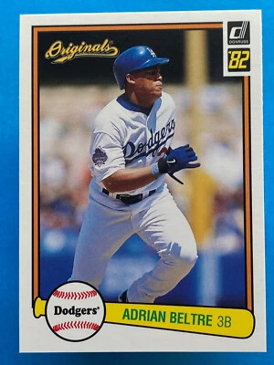2002 Donruss Originals Adrian Beltre #52 - Image 1 of 2