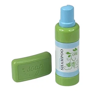 American Girl Bubble Bath SHAMPOO & SOAP Bar Doll Bathroom Accessories Set NIP - Picture 1 of 9