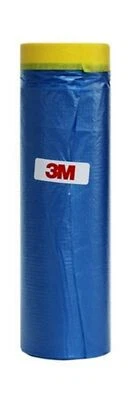 59" Водонепроницаемый ‎самоклеящийся пластиковый лист автомобильной маскировочной пленки краски ленты - Изображение 1 из 4