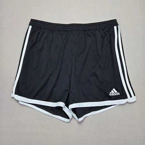 Adidas ClimaCool Athletic Shorts 3-Stripe Ball patch on butt Gym Black White L - Bild 1 von 9