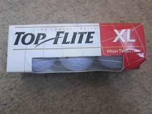 Top Flite XL Golfbälle von Spalding. Packungen mit 3 Kugeln im Karton - Bild 1 von 3