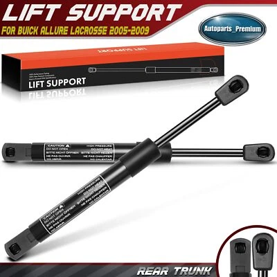 2x Soportes de elevación de maletero trasero puntales de amortiguador para Buick Allure LaCrosse 2005-2009 Foto 1 de 4