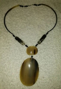 Natural Bib Collar Necklace - Picture 1 of 12