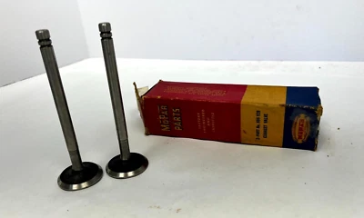 Juego de 2 válvulas de escape Dodge Plymouth Deluxe 1933-1941 686928 NOS. Foto 1 de 2