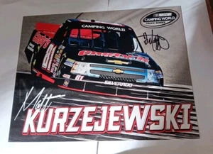 Matt Kurzejewski Autographed Herocard 2015 #81 Costys Truck Series Daytona  - Picture 1 of 3