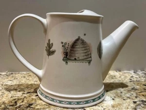 Vintage Pfaltzgraff Naturewood Gießkanne Krug Steinzeug Set - Bild 1 von 5