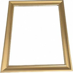 Leerrahmen Bilderrahmen-Holz-Barock-Sondermaße-alle Größen 451 Gold - Bild 1 von 3
