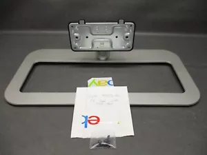 55" VIZIO M502I-B1 SILVER PEDESTAL BASE STAND WITH SCREWS - Picture 1 of 4