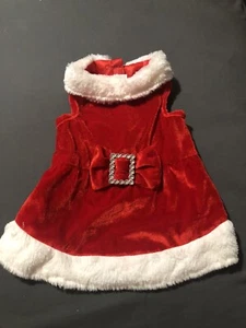 HAUSTIER WEIHNACHTSMANN MANTEL KOSTÜM HUND WEIHNACHTEN GRÖSSE VERFÜGBAR Medium - Bild 1 von 3