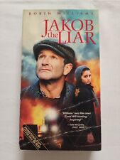 JAKOB THE LIAR Robin Willams VHS Tape, COMPLETE/TESTED SEE PHOTOS (VHS26)