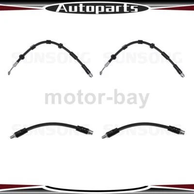 Línea de freno hidráulico de manguera de freno delantero trasero para Audi R8 2008 2009 2010 2016 Foto 1 de 4