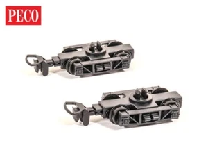 H0e Peco Archbar - carrello elevatore completo con set ruote + accoppiamento, 2 pezzi - Peco GR106 - Foto 1 di 1