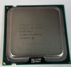 Intel Core 2 Duo E4400 Processor 2Ghz Socket 775 FSB800 2Mb Cache SLA98 - Picture 1 of 1