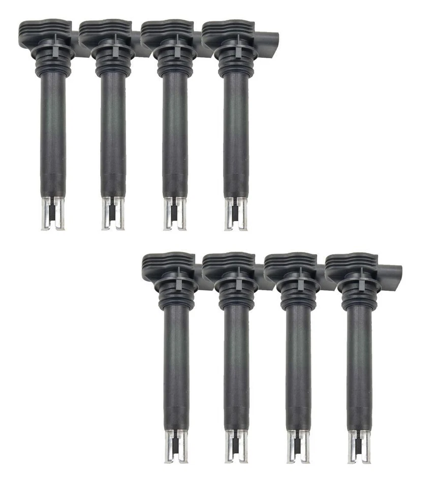 Bosch New Set of 8 Ignition Coils For Audi RS4 RS5 4.2L V8 StdAsp GAS AWD B7 B8 - Image 1 of 1