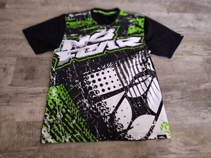 No Fear MX Motocross Men’s Graphic Tee Sz Medium Black Green - Picture 1 of 14