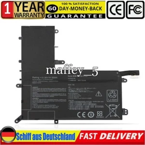 B41N1827 Akku für ASUS ZenBook Flip Q507 Q507IQ Q526 Q526F Q526FA Q526FAC B41BmE - Photo 1/6