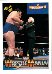 1990 Classic WWF The History of WrestleMania #141 - Andre The Giant/Bobby Heenan - Picture 1 of 2