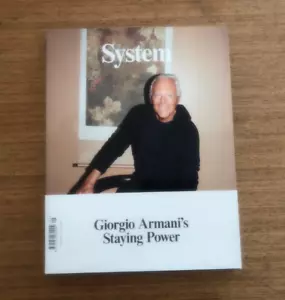 SYSTEM Magazine #5 Spring/Summer 2015 Giorgio Armani Juergen Teller Valentino - Picture 1 of 17