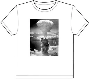 NAGASAKI BOMBING T-SHIRT TEE PICTURE PHOTO hiroshima japan world war wwii 1573 - Picture 1 of 1