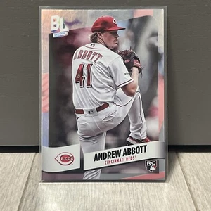2024 Topps Big League SILVER FOIL Andrew Abbott Cincinnati Reds RC #206 - Picture 1 of 2