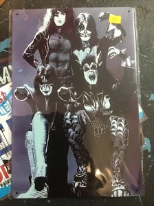 Kiss Blechschild 12x9 🔥 - Bild 1 von 1