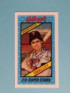Kellogg's 1980 3-D Superstars Roy Smalley Minnesota Twins #13 - Imagen 1 de 2
