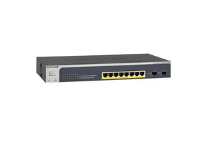 Netgear (GS510TPP) 10-Port Smart Switch PoE+(8)190W 1G SFP(2) Desk/Rack - Picture 1 of 4
